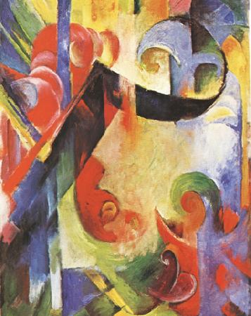 Franz Marc Broken Forms (mk34)